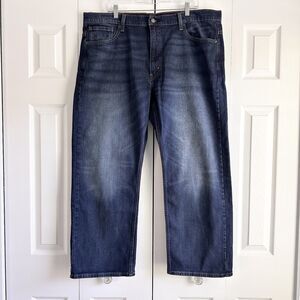 Levi’s 569 Loose Straight Jeans Men’s W40 L30 Dark Wash Denim Relaxed Fit
